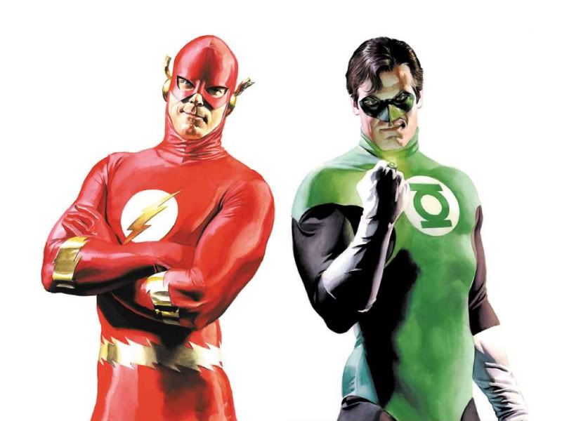 Green Lantern And The Flash Wal...